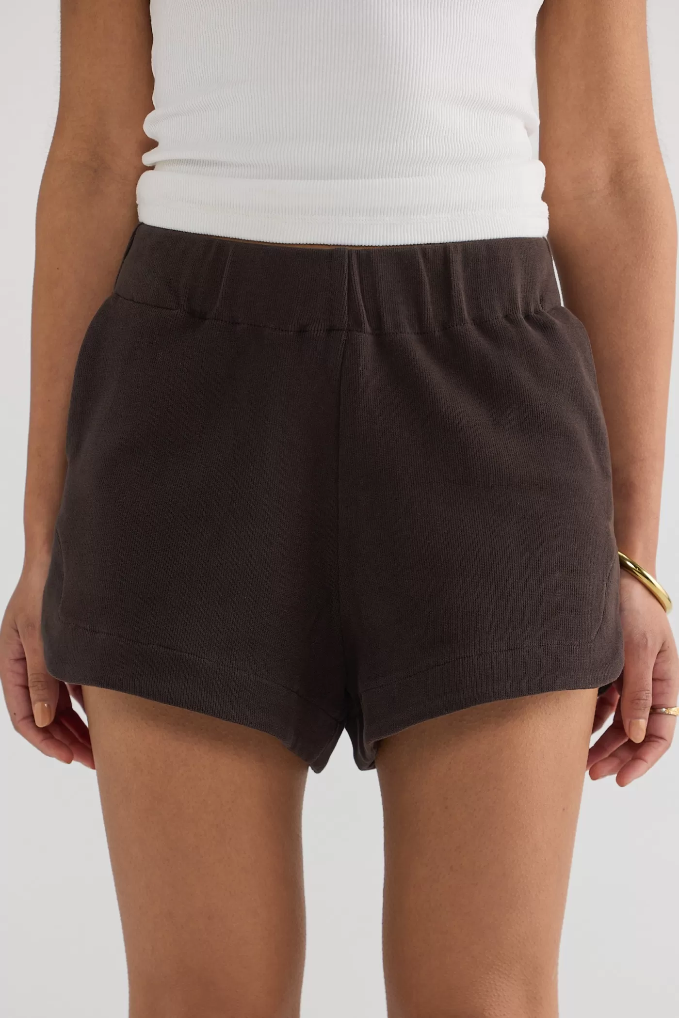 Ava Curved Hem Shorts ^ORTC Clothing Co Hot