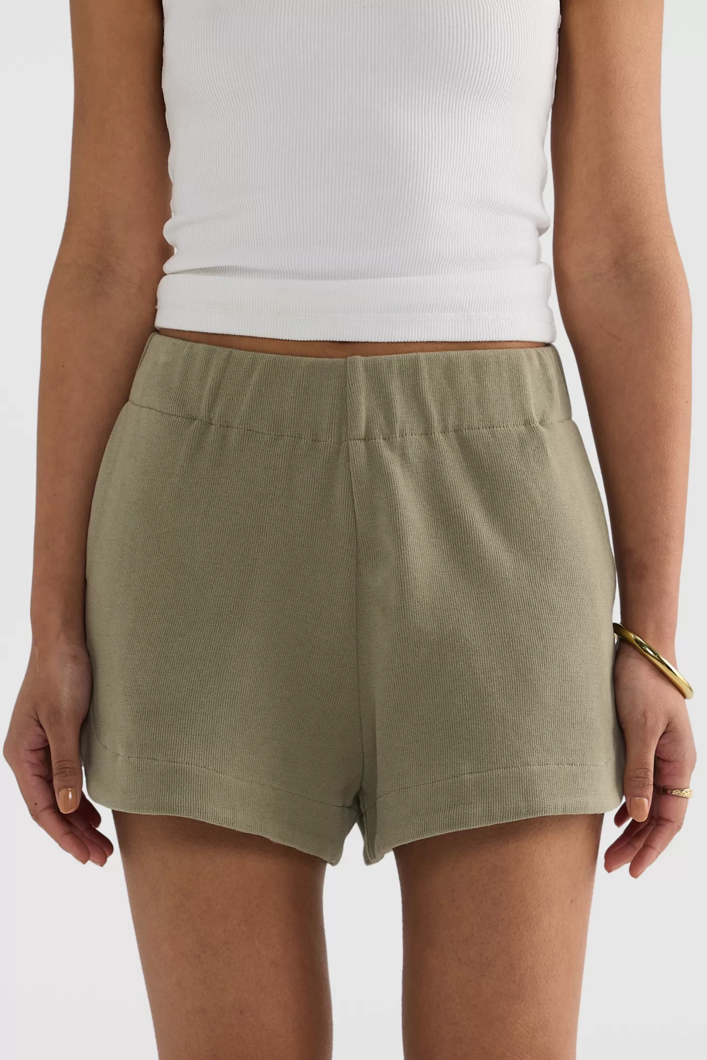 Ava Curved Hem Shorts ^ORTC Clothing Co Best Sale