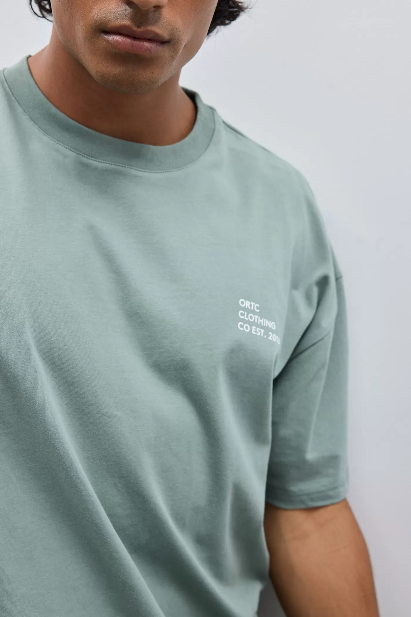 Box Fit Logo T Shirt ^ORTC Clothing Co Clearance