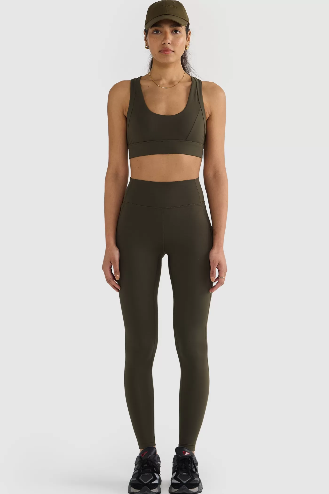 Eva Full Length Legging Dark Moss^ORTC Clothing Co Online