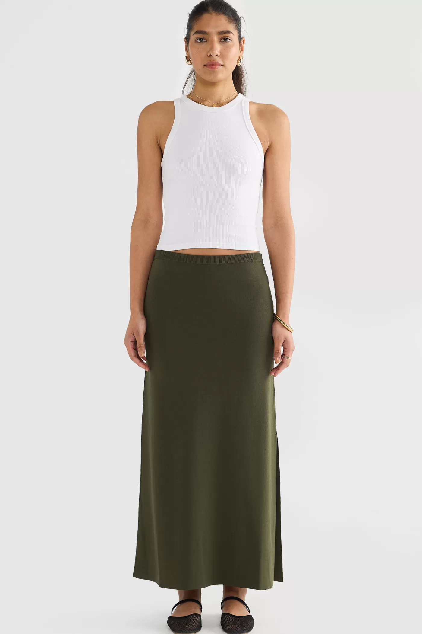 Hadley Knit Maxi Skirt ^ORTC Clothing Co Best Sale