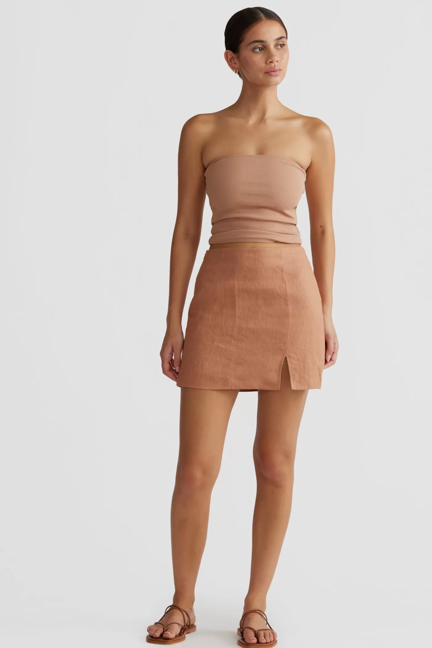 Lia Split Mini Skirt ^ORTC Clothing Co Online