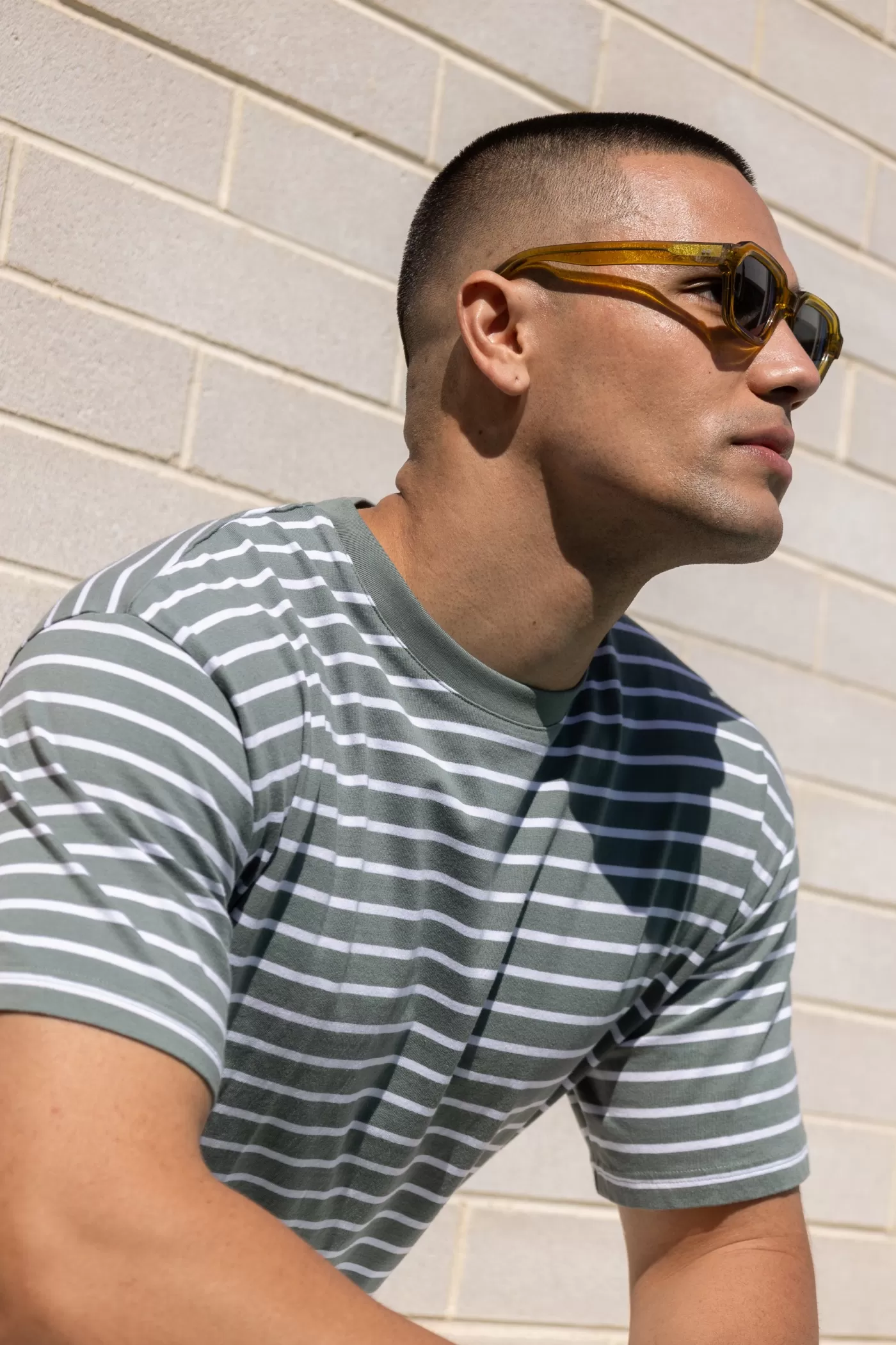 Louis Stripe T Shirt ^ORTC Clothing Co Hot