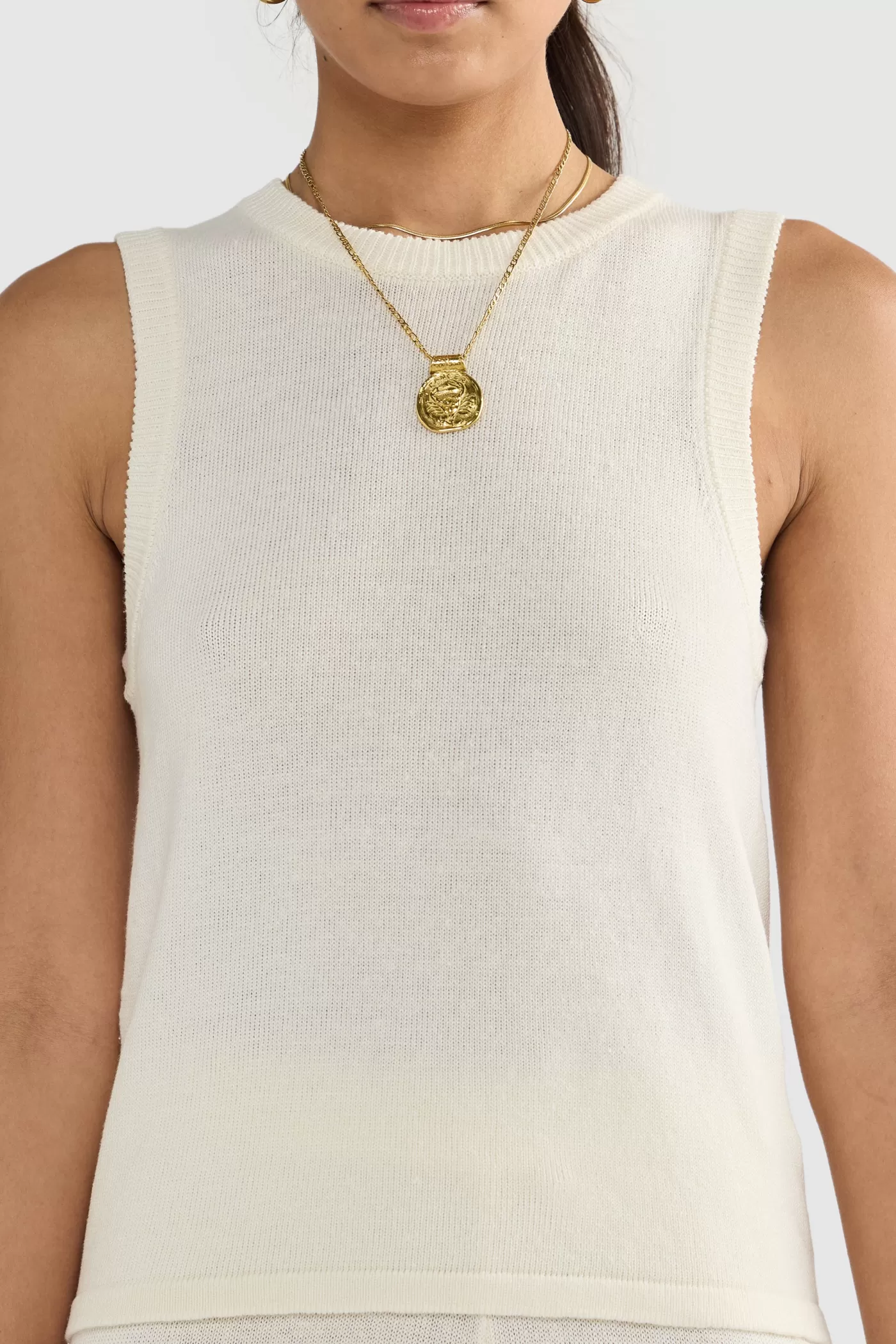 Remi Linen Knit Tank ^ORTC Clothing Co Sale