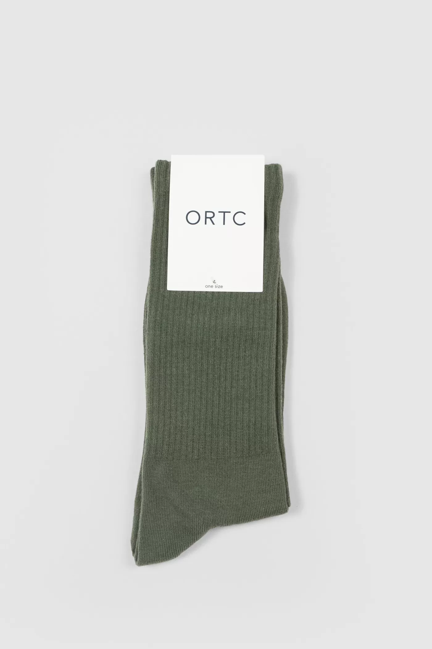 Ribbed Sock Olive^ORTC Clothing Co Best Sale