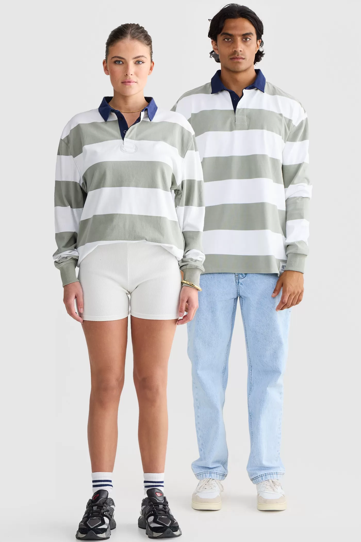 Unisex Rugby Jumper And White Stripe^ORTC Clothing Co Store